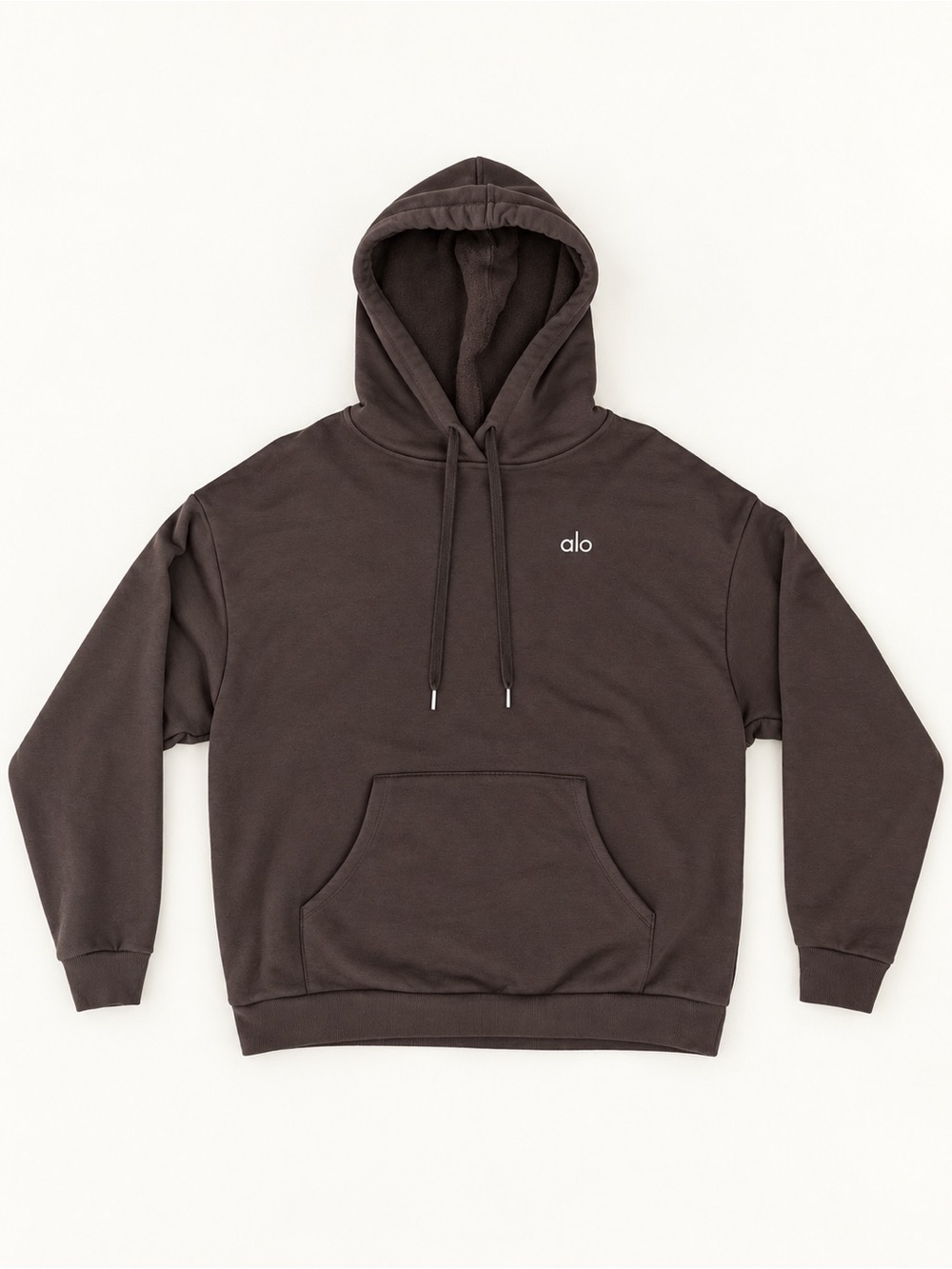 ALO Yoga Men’s Dark Brown Hoodie - Picture 3 of 4